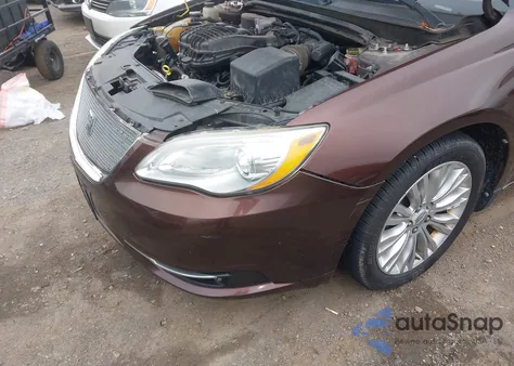 2012 Chrysler 200 Limited z USA, uszkodzony, nr VIN 1C3CCBCG7CN206484